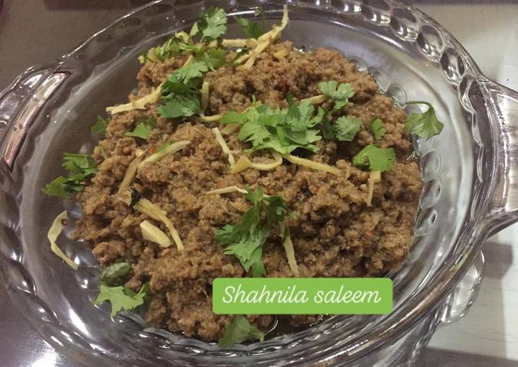 Recipe of Quick Bihari qeema