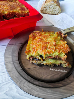 Una foto de Moussaka Vegana