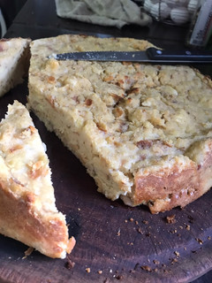 Una foto de Budín de pan