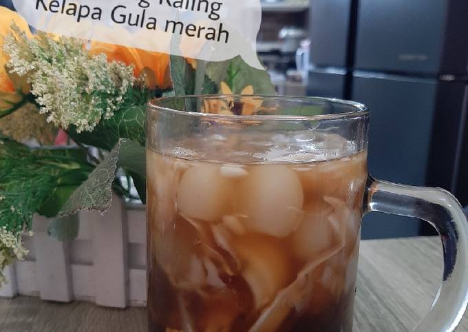 Es Kelapa Kolang Kaling Gula Merah