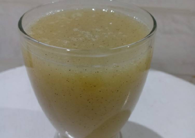 Cara Gampang Membuat Juice KIWPI (Kiwi Pear), Bisa Manjain Lidah