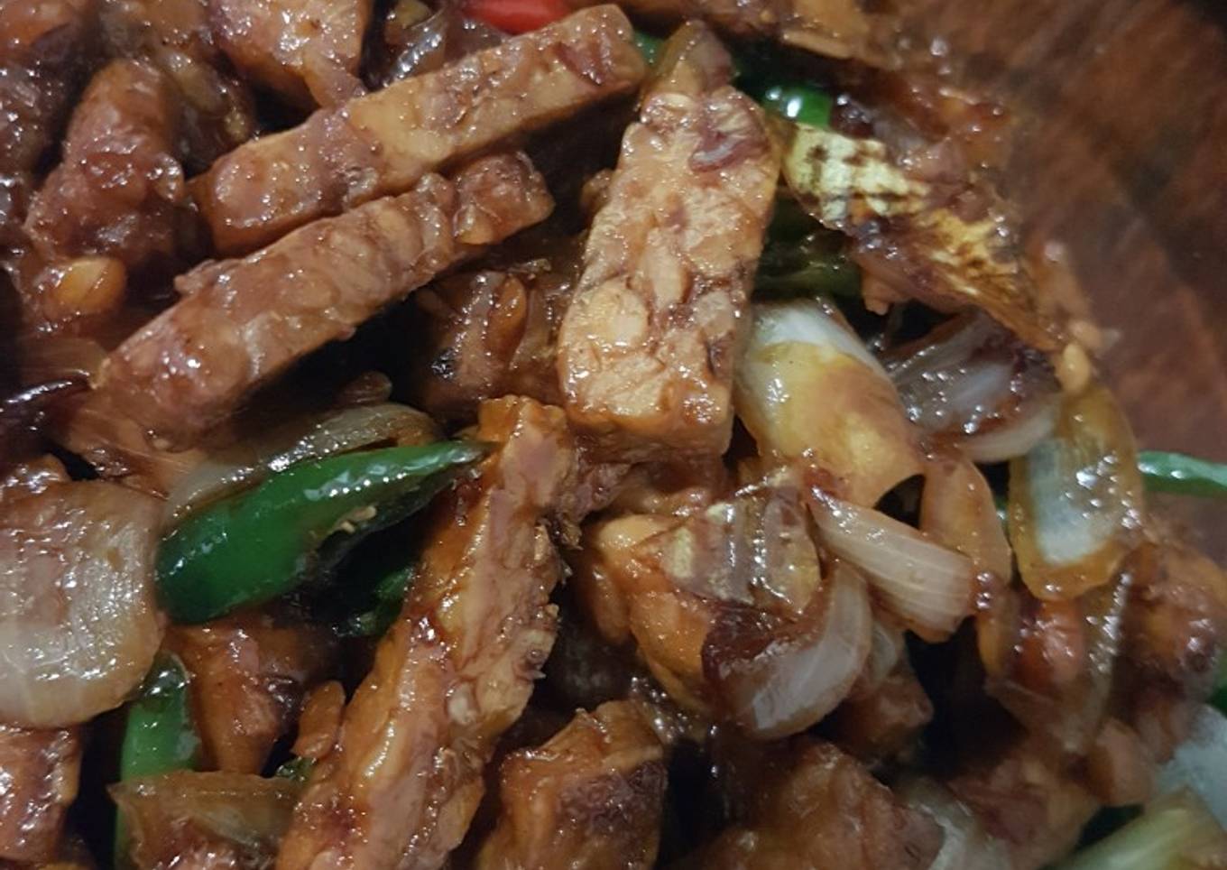 Tumis tempe kecap