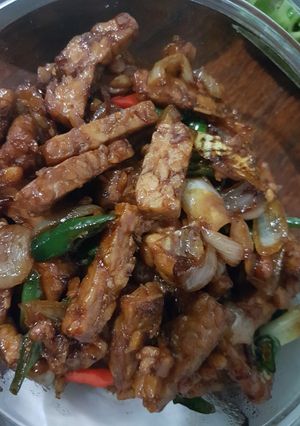 Foto resep Tumis tempe kecap