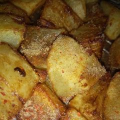 A picture of Crispy aloo fry.