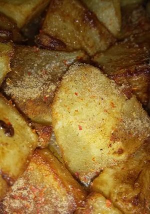 A picture of Crispy aloo fry.
