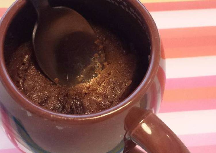 Recipe of Homemade Cocoa Sponge Mug Cake