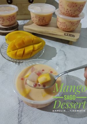 Foto resep 25. Mango Sago Dessert