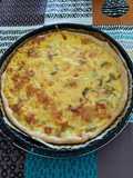Tarte fondante Aux courgettes 🥒