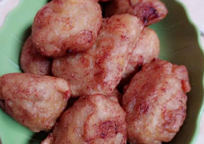 Resep Pisang tepung terigu Anti Gagal