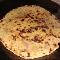 A picture of Onion paratha.