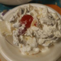 A picture of Sunday's Fruit Salad.