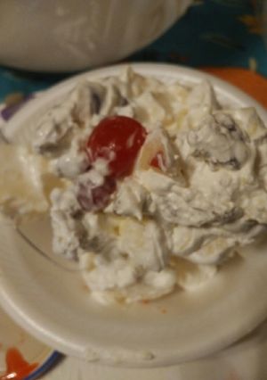 A picture of Sunday's Fruit Salad.