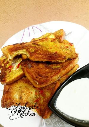 Soyyayen bread da kwai ainihin hoton girkin