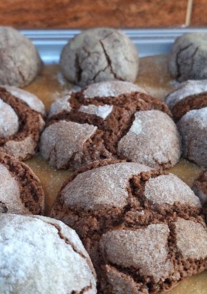 Una foto de Galletas craqueladas 🍪