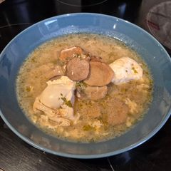 A picture of White Truffle & Egg Stew.