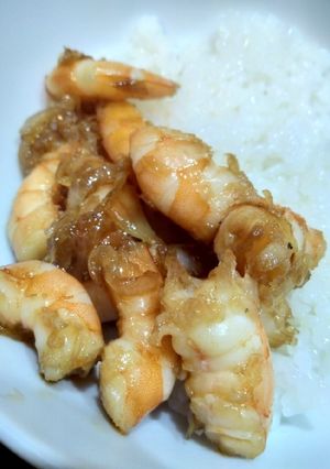 Une photo de Crevettes au caramel