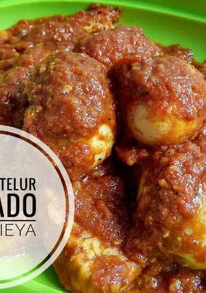 Foto resep Tempe + Telur Balado