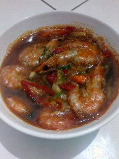 Foto resep Udang masak saus tiram sederhana