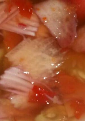 Foto resep Rujak kuah pindang bali