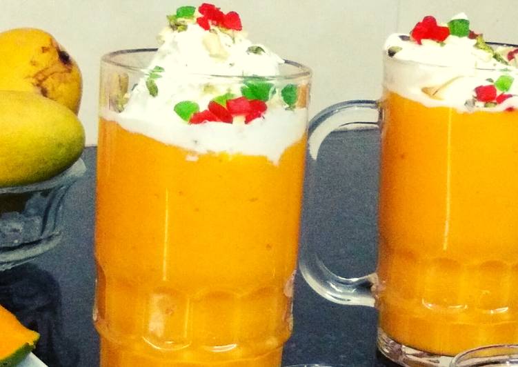 Step-by-Step Guide to Prepare Homemade Mango Mastani