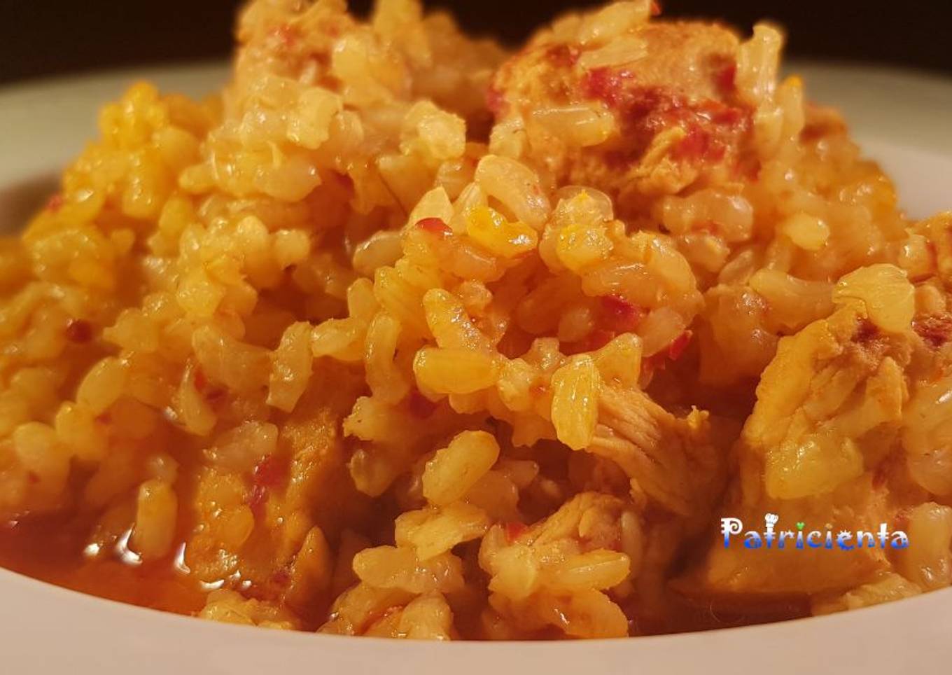 Arroz con pollo y ñoras en Trending Cooking
