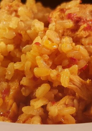 Foto principal de Arroz con pollo y ñoras en Trending Cooking