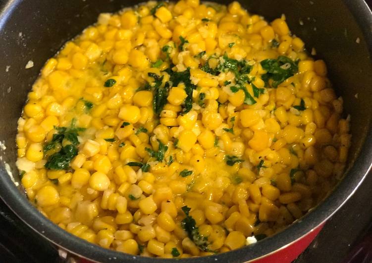 Recipe of Homemade Garlic Butter Corn