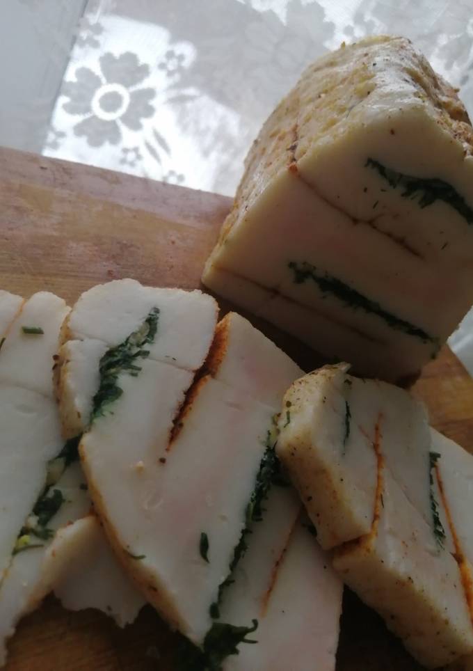 Праздничное сало 😉(остренькое)