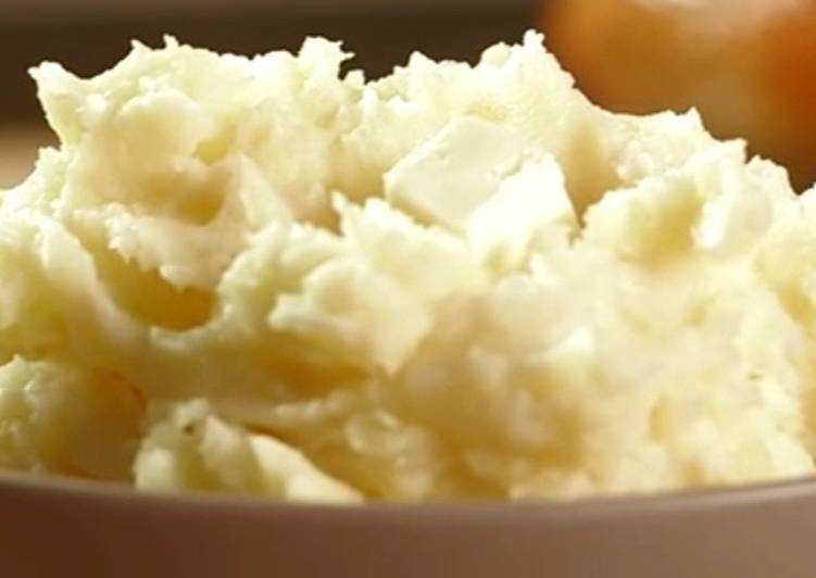Onion Soubise Mashed Potatoes