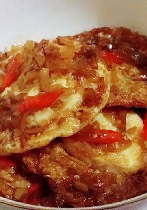 Foto resep Telur ceplok masak kecap 🍳
