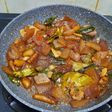 Kikil cabe ijo ala warteg