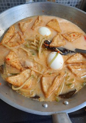 Foto resep Sambel goreng tahu jipang telor
