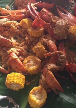Foto resep Kepiting Bacot Jagung Saos Padang
