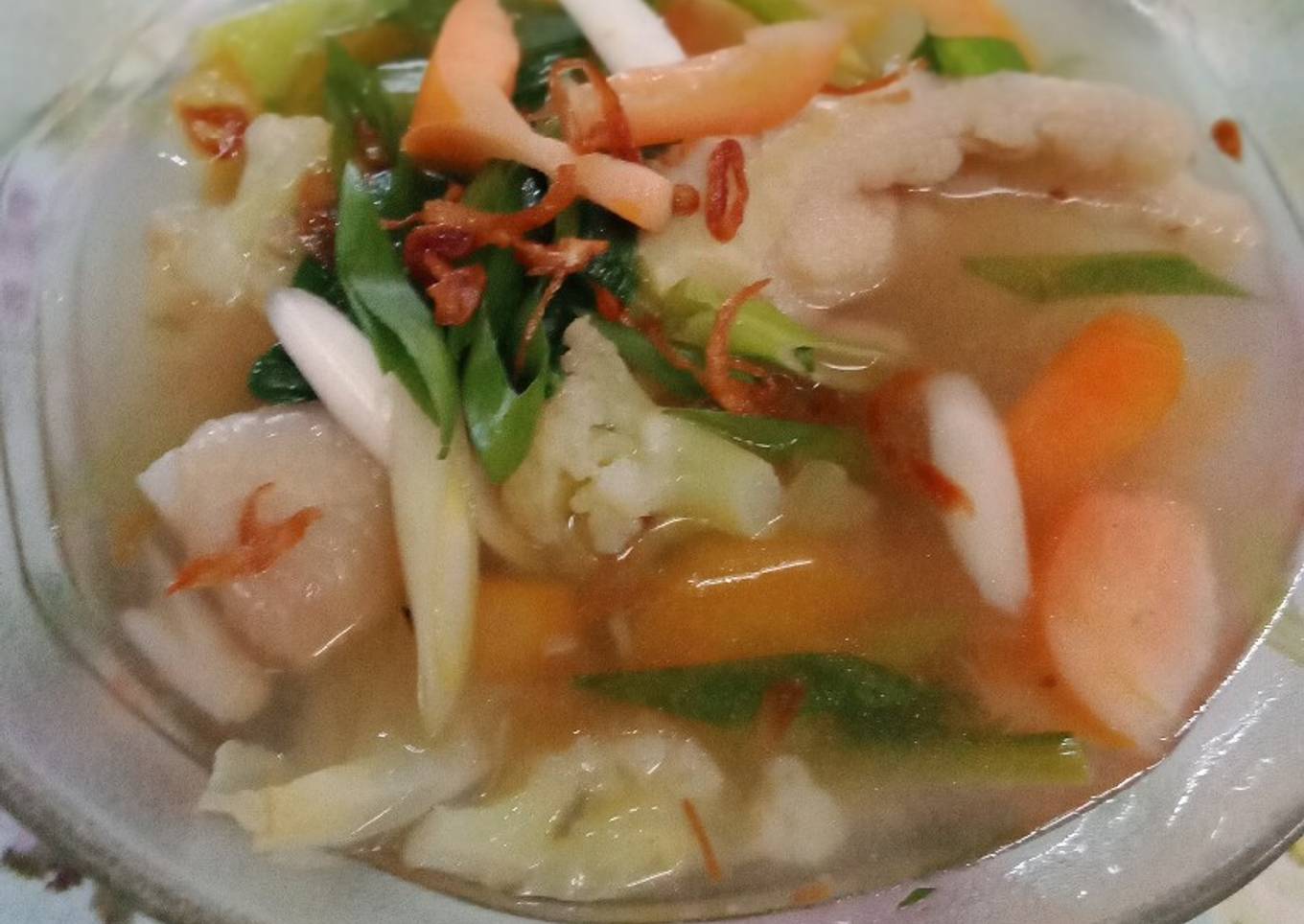 Sop ceker ayam