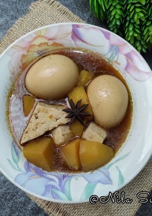 Foto resep Semur Kentang Telur