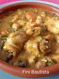Pollo con garbanzos (potaje)