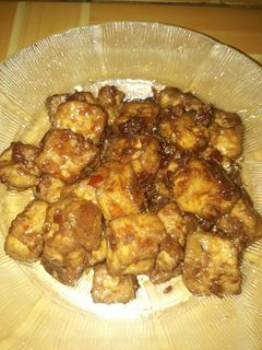 Foto resep Tahu oseng kecap Pedas Manis