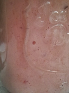 Una foto de Batido de fresas