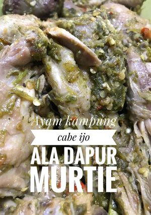 Foto resep Ayam kampung cabe ijo