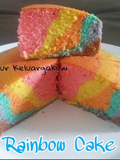 Foto resep Rainbow cake