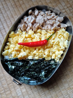 三色便當(便當菜) 的食譜成品照片