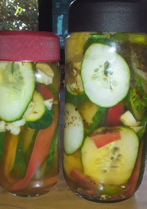 Una foto de Picle de pepino