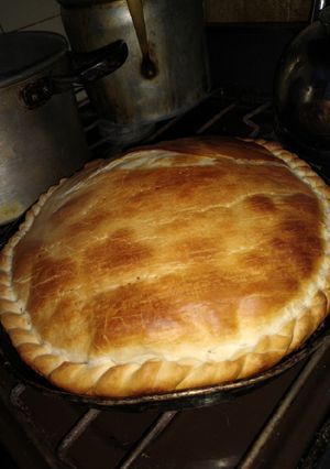 Una foto de Tarta de puerro