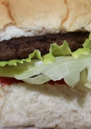 Una foto de Hamburguesa casera