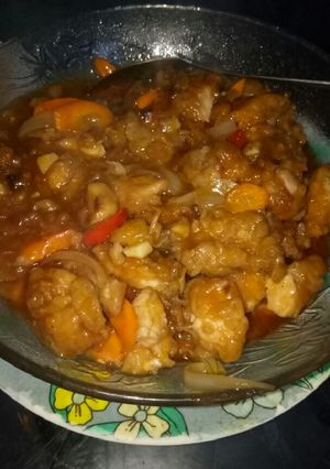 Foto resep Ayam Asam Manis