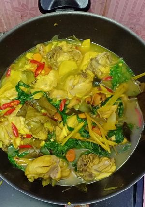 Foto resep Ayam Garang Asem Kemangi