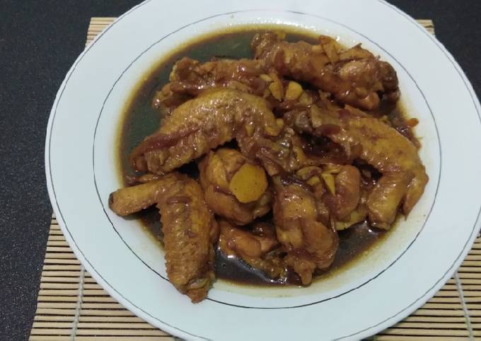 Ayam kecap Jahe