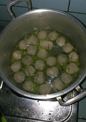 Foto resep Bakso blender kuah special