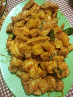 Foto resep Balado udang tempe kentang
