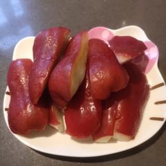 Refreshing Java Apple or Wax Apple A picture of Refreshing Java Apple or Wax Apple.